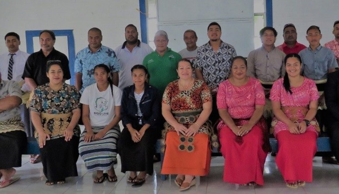 Participants who took part in the RAC technician workshop, Vava'u.