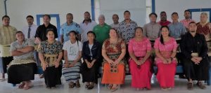 Participants who took part in the RAC technician workshop, Vava'u.