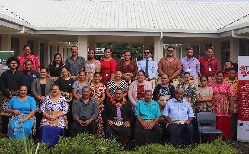 National Stakeholders at the Tonga LEDS Window 2 Workshop