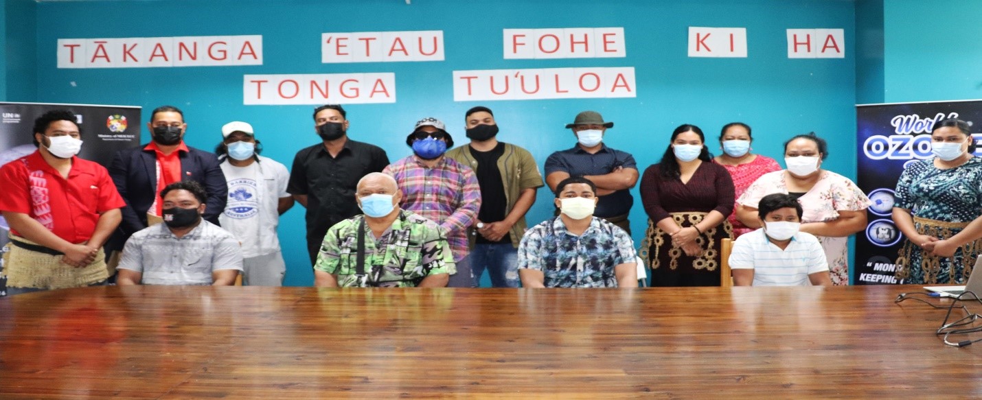 Tonga commences the Ozone2Climate Art Contest